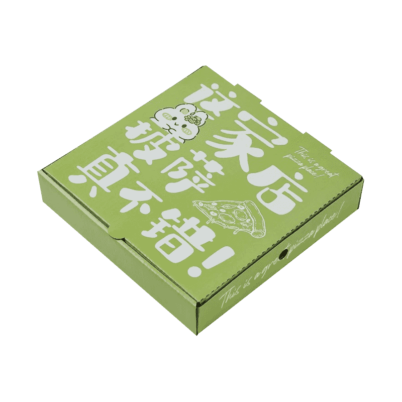 Hộp đóng gói bánh pizza sóng