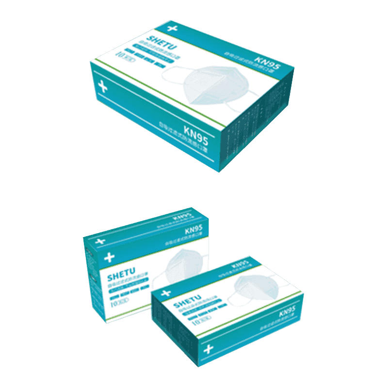 Hộp đóng gói mặt nạ dùng một lần
