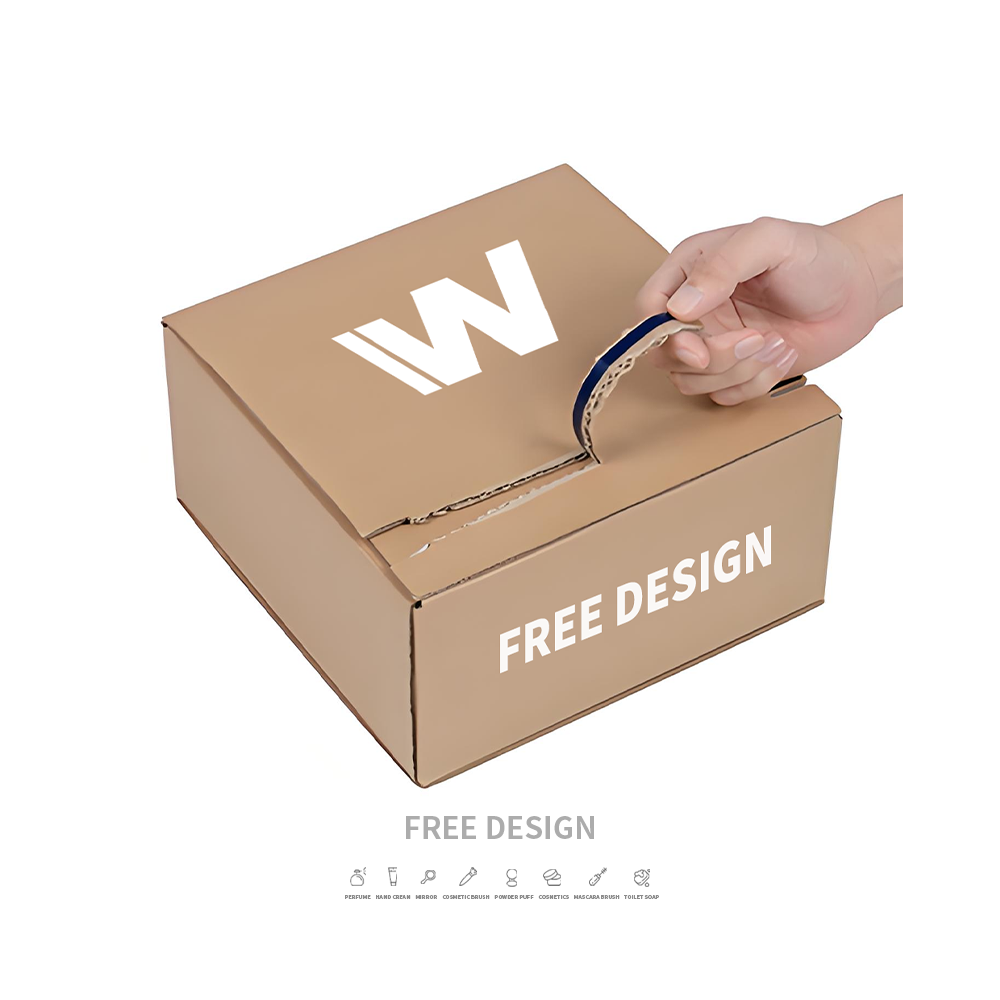 Hộp vận chuyển bằng bìa cứng có dải xé