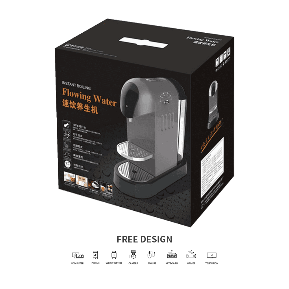 Hộp đóng gói dạng sóng đựng nước phân phối